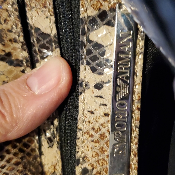 .Armani Snake skin purse - Picture 7 of 8